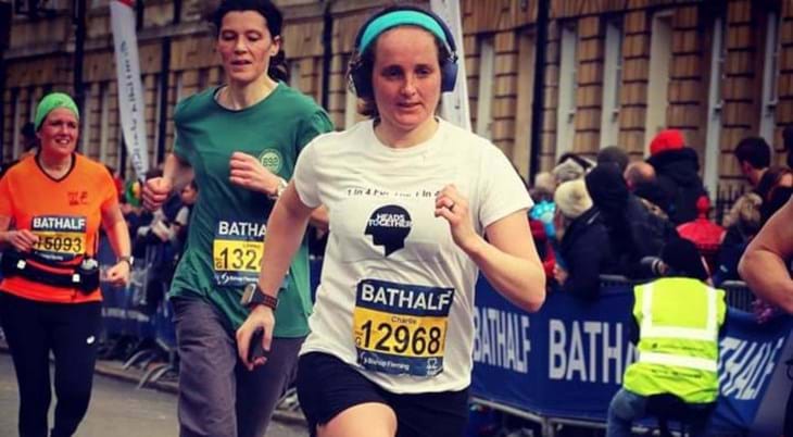 Charlie Paradise at Bath Half Marathon