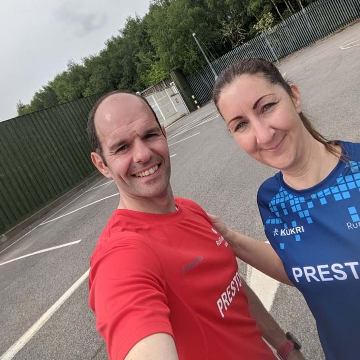 Run Leaders Debbie and Mark