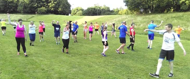 social warm up exercises