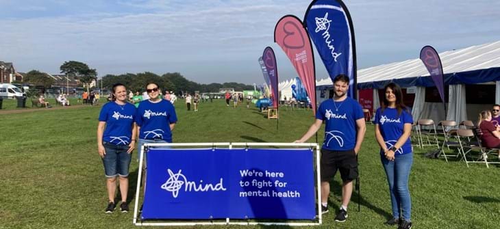 Mind team at Great North Run