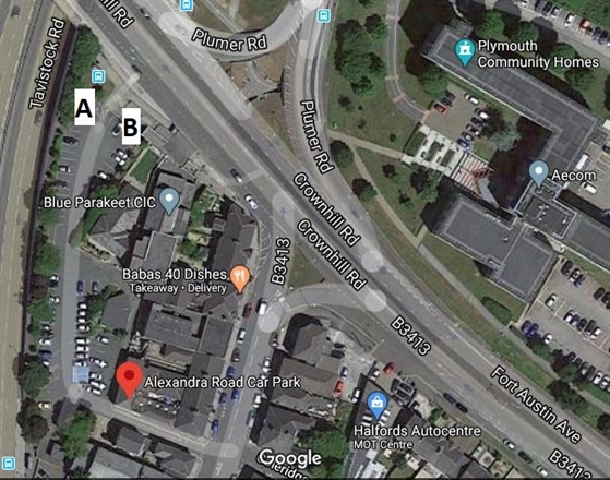 Crownhill Shoppers Car Park - Crownhill Village Car Park