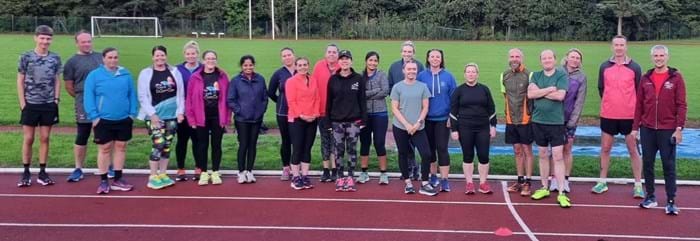 Team Caterpiller at Catterick track