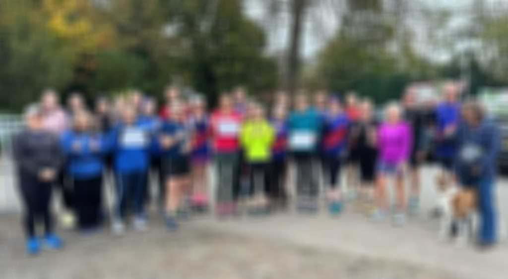 #Runandtalk Week 2025 blurred out