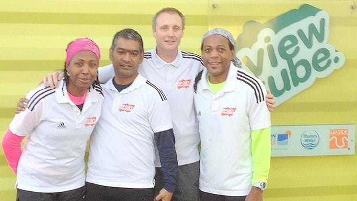 Paul Lewis and run leaders