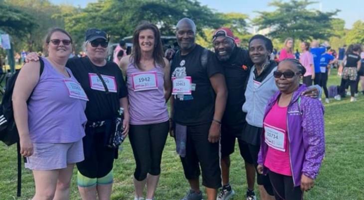 Charlie Degale with the Run As One group