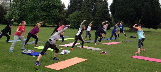 Run Kent warm up PiYo