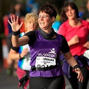 Strideout woman runner