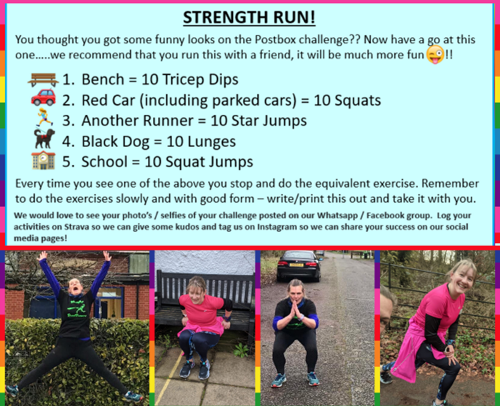 Worlingham RoadRunnerz strength challenge